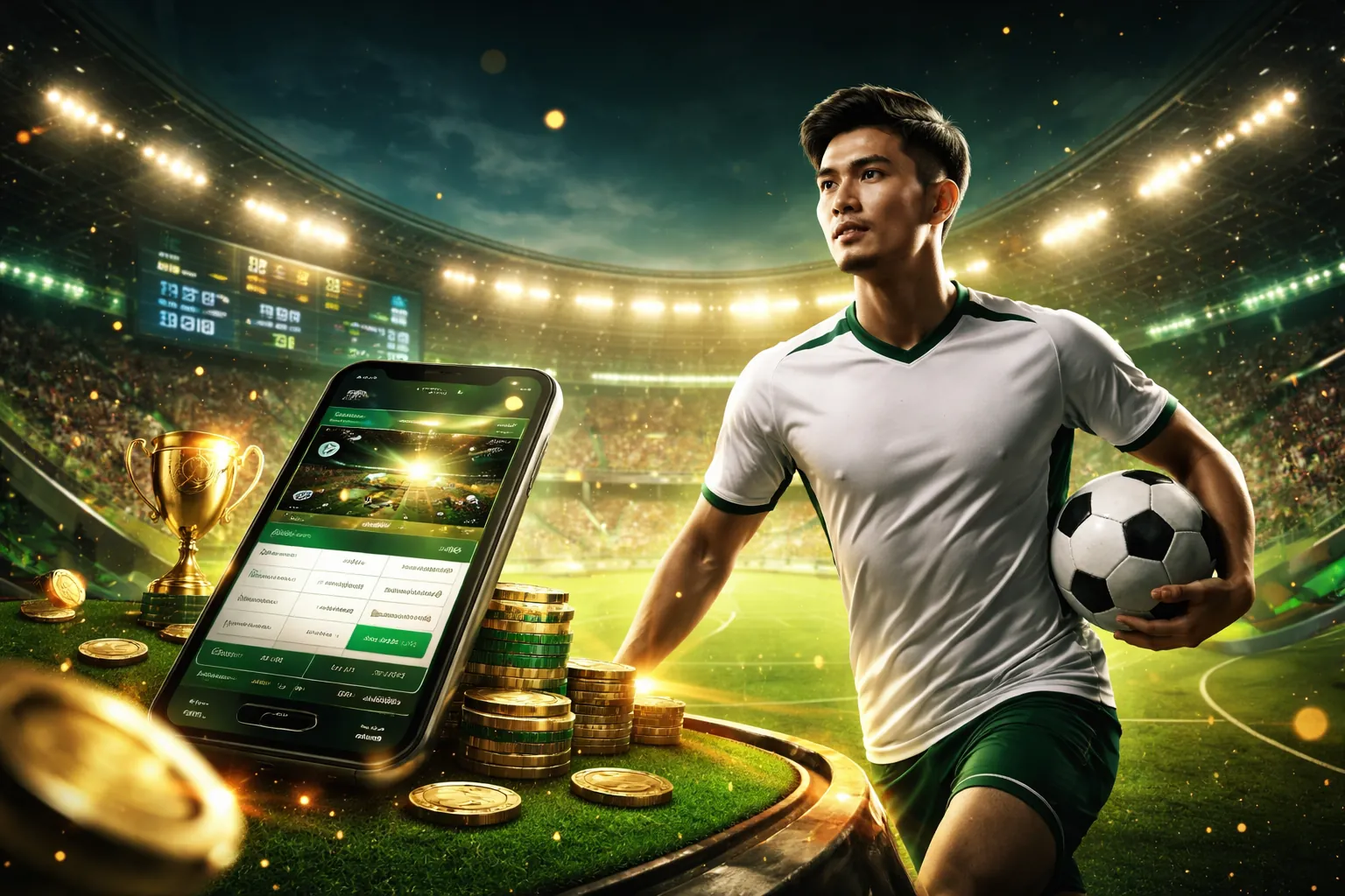 Hình ảnh nền Jason The Game Bet với các trò chơi cá cược sôi động